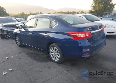 2016 Nissan Sentra Fe+ S/S/Sl/Sr/Sv z USA, uszkodzony, nr VIN 3N1AB7AP5GY216450